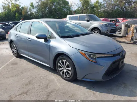 JTDEAMDE8NJ045124 — 2022 Toyota Corolla Hybrid LE, Передняя часть слева (Left Front), фото до ремонта