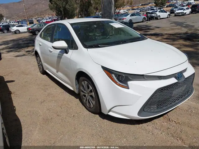 JTDEAMDE8N3002407 — 2022 Toyota Corolla Hybrid LE, Естественный износ (Normal Wear & Tear), фото до ремонта
