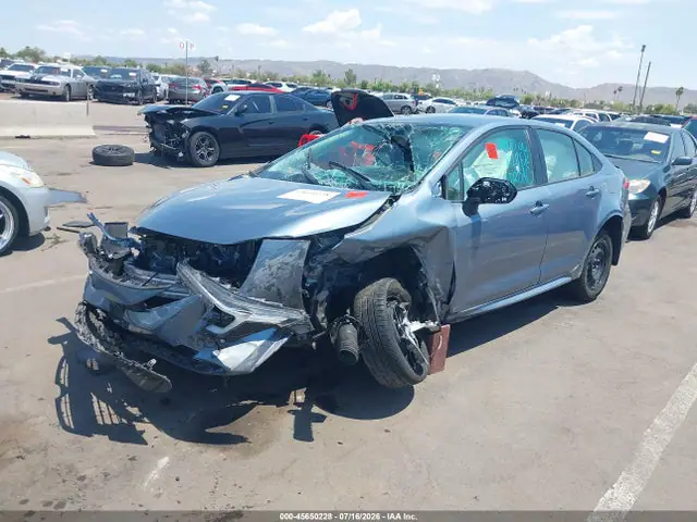 JTDBCMFE4SJ041450 — 2025 Toyota Corolla Hybrid LE, фото 2 с аукциона IAAI 29.09.2026, Передняя часть слева