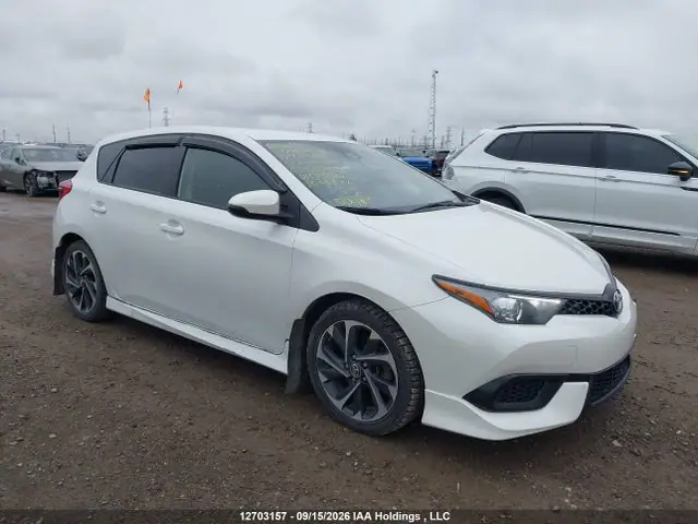 JTNKARJEXHJ538940 — 2017 Toyota Corolla IM, Передняя часть (Front), фото до ремонта