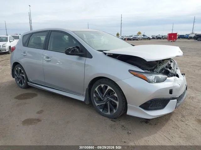 2017 Toyota COROLLA IM VIN JTNKARJE3HJ536172 фото 1
