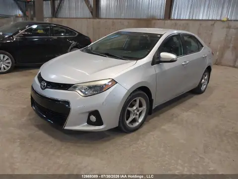 2014 Toyota Corolla L/le/le Pls/prm/s/s Pls VIN 2T1BURHE9EC066853 фото 2