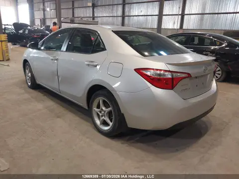 2014 Toyota Corolla L/le/le Pls/prm/s/s Pls VIN 2T1BURHE9EC066853 фото 3