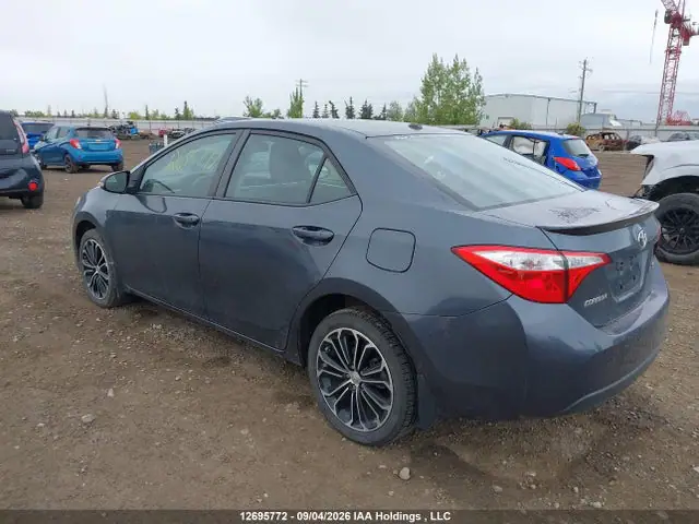 2014 Toyota Corolla L/le/le Pls/prm/s/s Pls VIN 2T1BURHE3EC128070 фото 3
