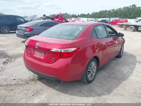 2014 Toyota Corolla L/le/le Pls/prm/s/s Pls VIN 2T1BURHE1EC167160 фото 4