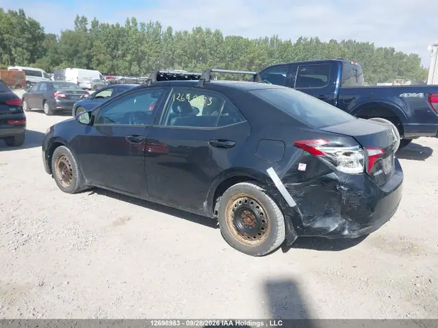 2T1BURHE2EC068699 — 2014 Toyota Corolla L/LE/LE Pls/Prm/S/S Pls, фото 3 с аукциона IAAI 14.10.2026, Задняя часть