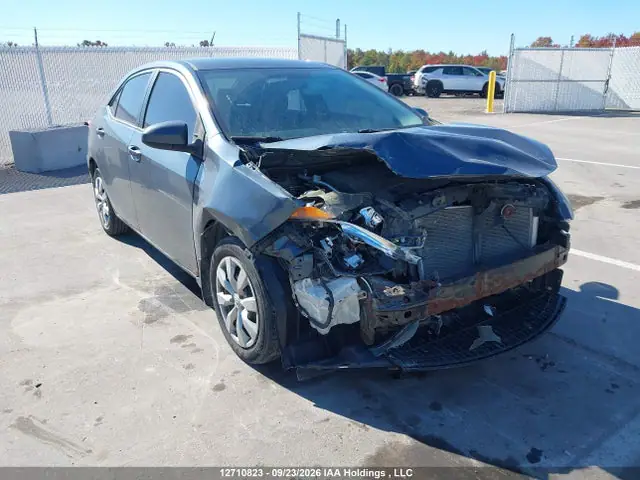 2T1BURHE7EC221903 — 2014 Toyota Corolla L/LE/LE Pls/Prm/S/S Pls, Передняя часть (Front), фото до ремонта