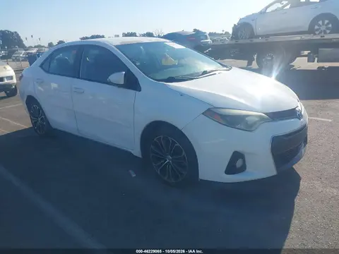 5YFBURHE0EP124896 — 2014 Toyota Corolla L/LE/LE Pls/Prm/S/S Pls, Естественный износ (Normal Wear & Tear), фото до ремонта