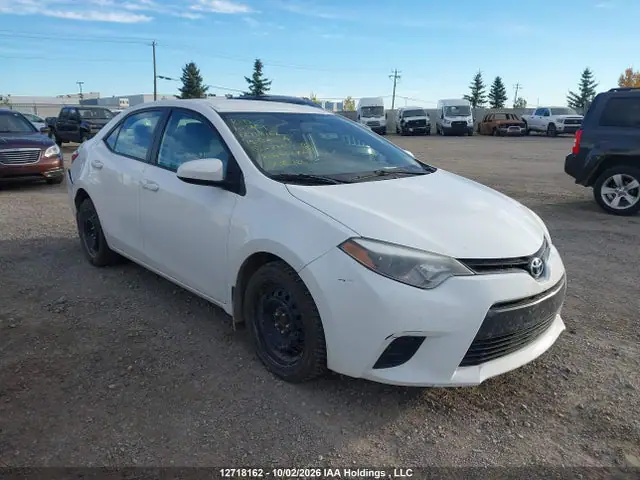2T1BURHE3FC283459 — 2015 Toyota Corolla L/LE/LE Pls/Prm/S/S Pls, Задняя часть (Rear), фото до ремонта