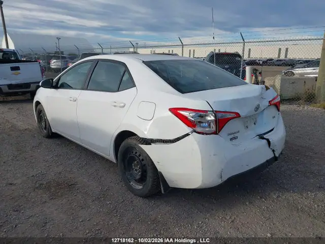 2T1BURHE3FC283459 — 2015 Toyota Corolla L/LE/LE Pls/Prm/S/S Pls, фото 3 с аукциона IAAI 14.10.2026, Задняя часть