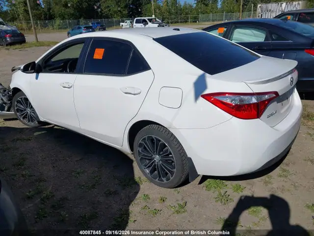 2T1BURHE8FC317640 — 2015 Toyota Corolla L/LE/LE Pls/Prm/S/S Pls, фото 3 с аукциона IAAI 14.10.2026, Передняя часть