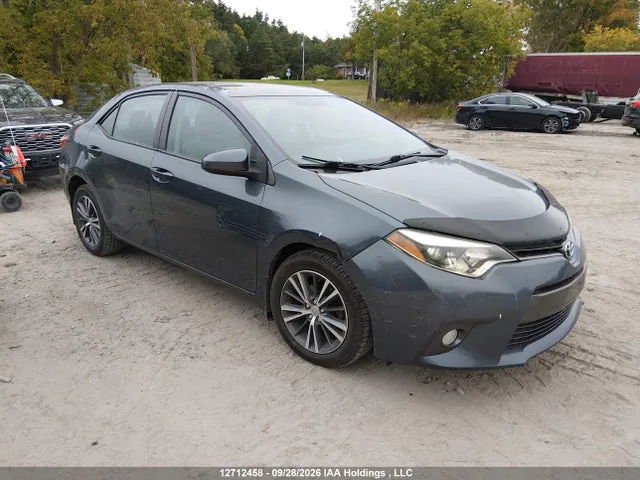 2016 Toyota Corolla L/le/le Pls/prm/s/s Pls VIN 2T1BURHE3GC615031 фото 1