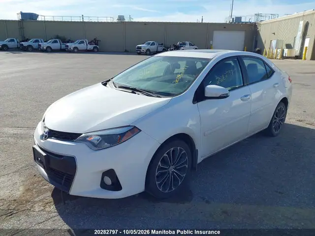 2016 Toyota Corolla L/le/le Pls/prm/s/s Pls VIN 2T1BURHE6GC628775 фото 2