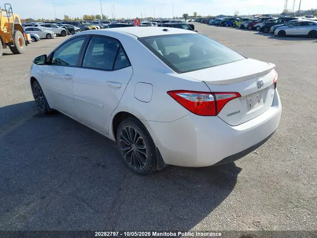 2016 Toyota Corolla L/le/le Pls/prm/s/s Pls VIN 2T1BURHE6GC628775 фото 3