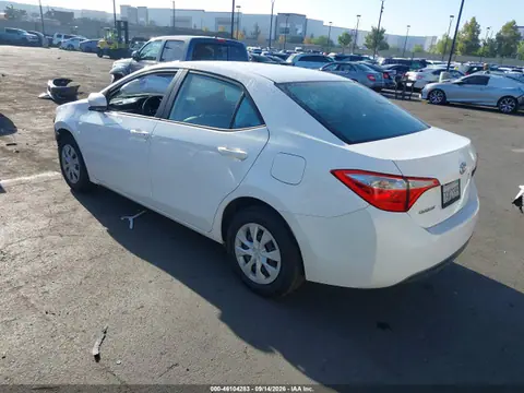 2014 Toyota COROLLA L VIN 2T1BURHEXEC166508 фото 3