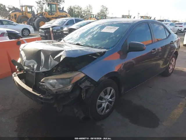 5YFBURHE7FP210787 — 2015 Toyota Corolla L, фото 2 с аукциона IAAI 30.09.2026, Передняя часть
