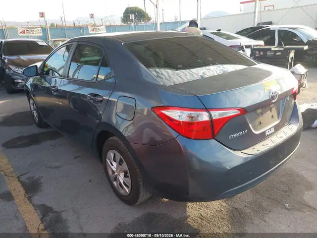 5YFBURHE7FP210787 — 2015 Toyota Corolla L, фото 3 с аукциона IAAI 30.09.2026, Передняя часть