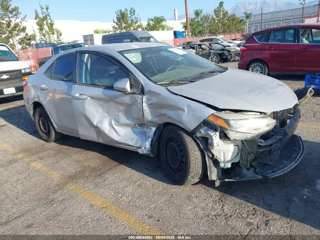 5YFBURHE4GP381711 — 2016 Toyota Corolla L, Естественный износ (Normal Wear & Tear), фото до ремонта