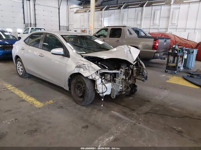 2019 Toyota COROLLA L VIN 2T1BURHE0KC133030 фото 1
