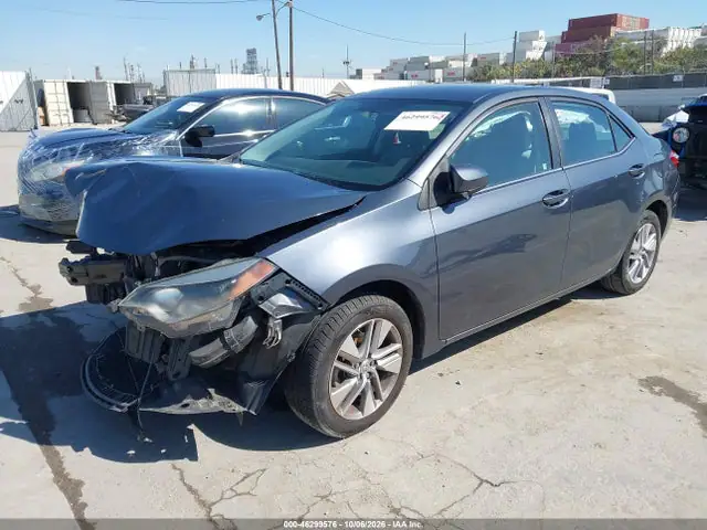 5YFBPRHE8EP018509 — 2014 Toyota Corolla LE Eco Plus, фото 2 с аукциона IAAI 14.10.2026, Естественный износ