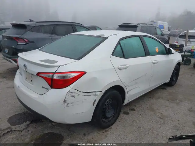 5YFBPRHE4EP007586 — 2014 Toyota Corolla LE Eco, фото 4 с аукциона IAAI 14.10.2026, Естественный износ