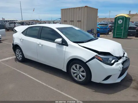 5YFBURHE4EP011050 — 2014 Toyota Corolla LE/LE Plus/LE Premium, Передняя часть (Front End), фото до ремонта