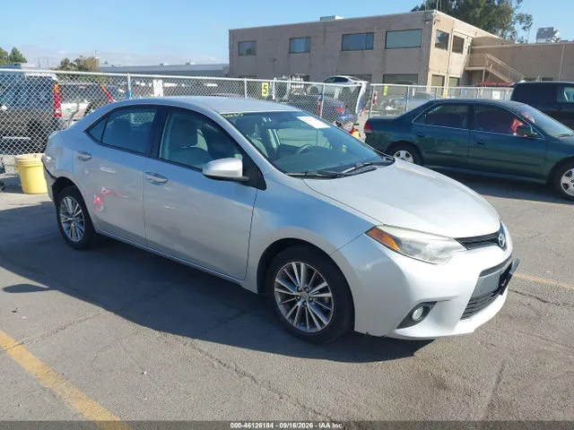 2014 Toyota Corolla Le Plus VIN 5YFBURHE4EP010108 фото 1