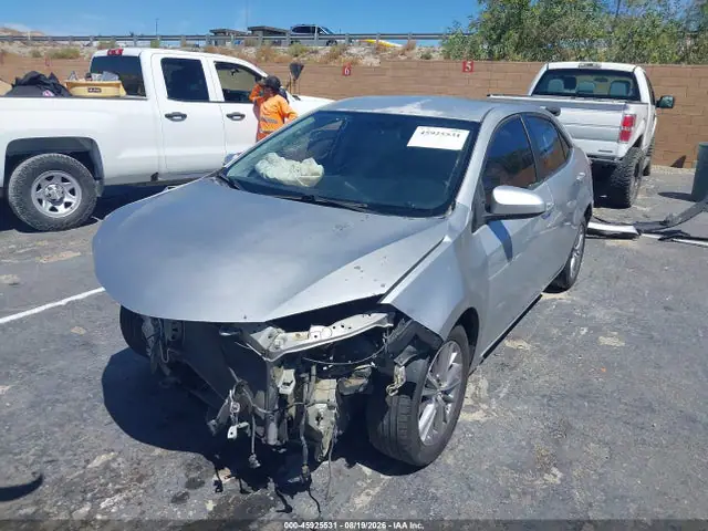 5YFBURHE2FP238559 — 2015 Toyota Corolla LE Plus, фото 2 с аукциона IAAI 30.09.2026, Передняя часть