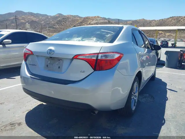 5YFBURHE2FP238559 — 2015 Toyota Corolla LE Plus, фото 4 с аукциона IAAI 30.09.2026, Передняя часть