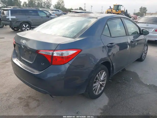 5YFBURHE6FP289823 — 2015 Toyota Corolla LE Plus, фото 4 с аукциона IAAI 30.09.2026, Передняя часть справа