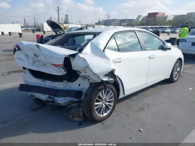 5YFBURHE7FP351200 — 2015 Toyota Corolla LE Plus, фото 4 с аукциона IAAI 14.10.2026, Задняя часть