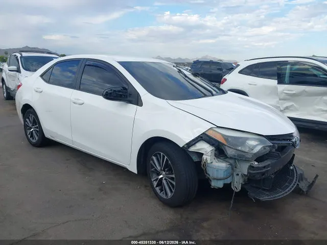 2016 Toyota Corolla Le Plus VIN 2T1BURHE8GC709602 фото 1