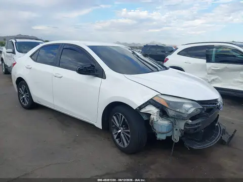 2T1BURHE8GC709602 — 2016 Toyota Corolla LE Plus, Передняя часть (Front End), фото до ремонта