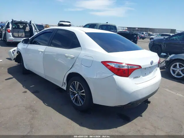 2016 Toyota Corolla Le Plus VIN 2T1BURHE8GC709602 фото 3