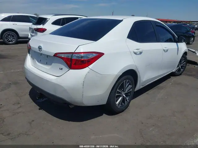 2016 Toyota Corolla Le Plus VIN 2T1BURHE8GC709602 фото 4