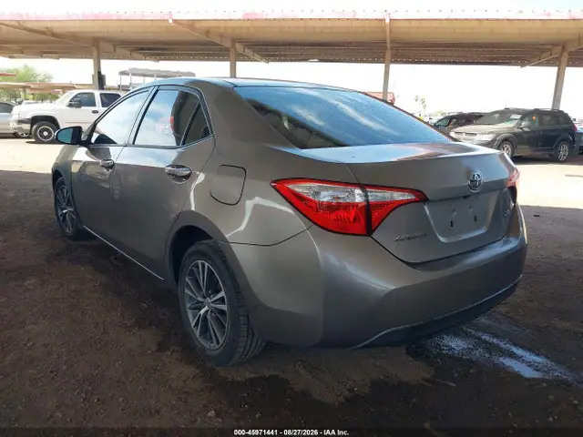 2016 Toyota Corolla Le Plus VIN 5YFBURHE7GP377796 фото 3