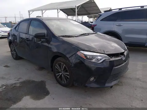 5YFBURHE0GP385433 — 2016 Toyota Corolla LE Plus, Передняя часть (Front & Rear), фото до ремонта