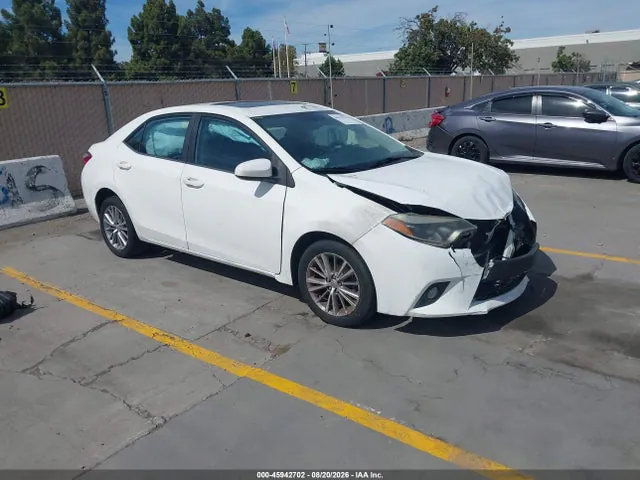 2014 Toyota Corolla Le Premium VIN 5YFBURHEXEP033960 фото 1
