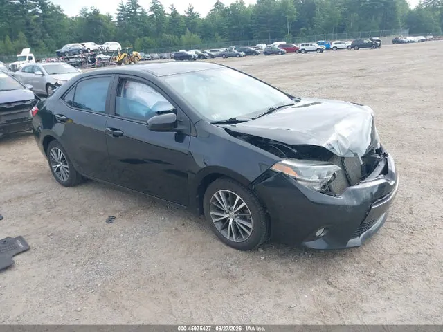 2016 Toyota Corolla Le Premium VIN 2T1BURHE4GC497510 фото 1