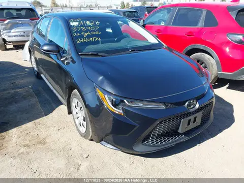 5YFBPMBE6NP378907 — 2022 Toyota Corolla LE/XLE, Град (Hail), фото до ремонта
