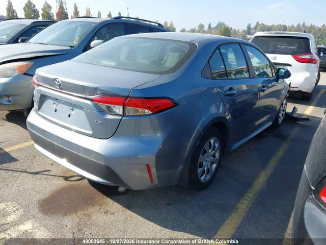 5YFBPMBEXNP324493 — 2022 Toyota Corolla LE/XLE, фото 4 с аукциона IAAI 14.10.2026, Передняя часть справа