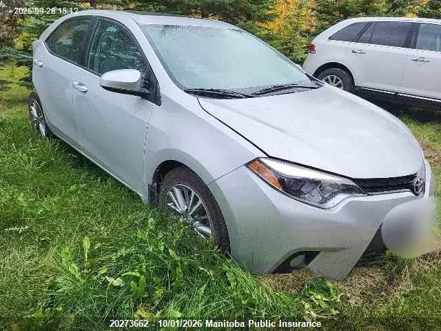 2014 Toyota COROLLA LE VIN 2T1BURHE2EC049537 фото 1