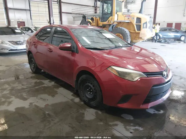 2014 Toyota COROLLA LE VIN 5YFBURHE7EP108873 фото 1