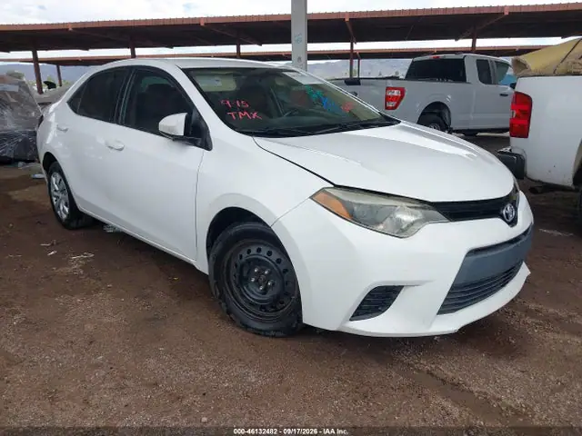 5YFBURHE7EP066415 — 2014 Toyota Corolla LE, Естественный износ (Normal Wear & Tear), фото до ремонта