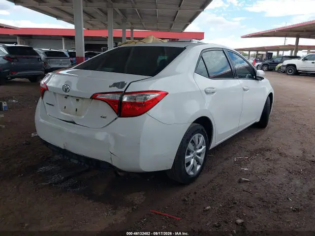 2014 Toyota COROLLA LE VIN 5YFBURHE7EP066415 фото 4