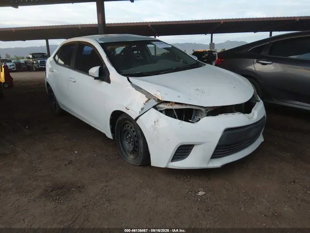 2014 Toyota COROLLA LE VIN 5YFBURHE4EP132712 фото 1