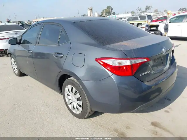 5YFBURHE8FP290844 — 2015 Toyota Corolla LE, фото 3 с аукциона IAAI 30.09.2026, Передняя часть