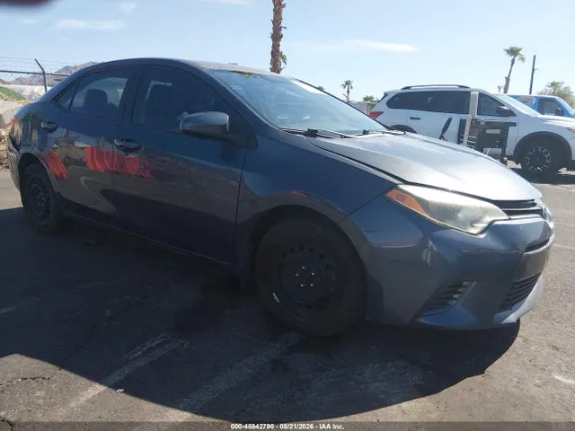 2015 Toyota COROLLA LE VIN 5YFBURHE8FP219532 фото 1
