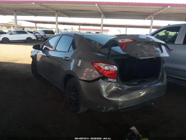 5YFBURHE6FP281527 — 2015 Toyota Corolla LE, фото 3 с аукциона IAAI 29.09.2026, Передняя часть