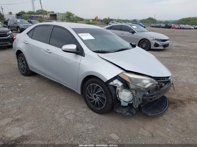 2015 Toyota COROLLA LE VIN 2T1BURHE4FC276570 фото 1